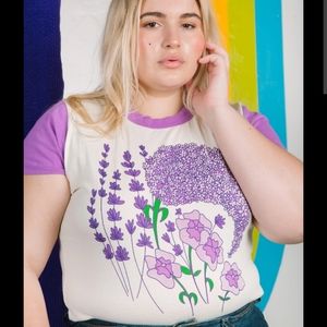 Big Bud Press lilac tee
